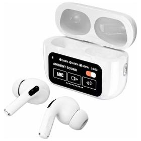 Écouteurs Bluetooth avec Écran LCD Couleur – Tactile & Réduction de Bruit ANC